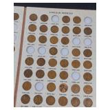 Lincoln cent collection. 150 different date cents