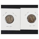 1937-D, 1939 Mercury dimes
