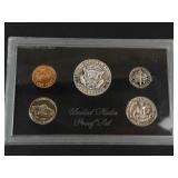 1968-S US Mint Proof set. 40% silver half no outer box