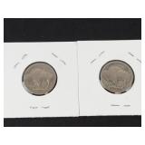 1925, 1925-S Buffalo nickels