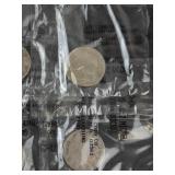 3) Liberty nickels: 1905, 1909, 1910 and 3) 1936 Buffalo nickels in Littleton packaging