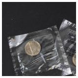 1 bag of mixed date Jefferson nickels:  first year 1938, and 2 in Littleton packaging