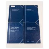 9 empty Whitman folders