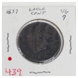 1837 US Large cent