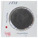 1838 US Large cent