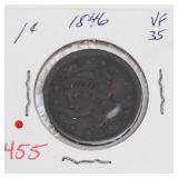 1846 US Large cent