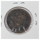 1847 US Large cent