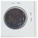 1848 US Large cent, corrosion