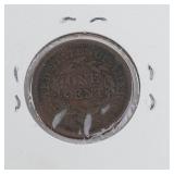 1851 US Large cent