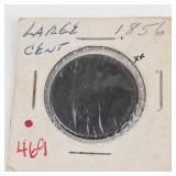 1856 US Large cent