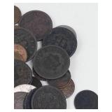 1 large bag of mixed US junk coins