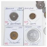 1 bag of mixed date , mixed country world coins