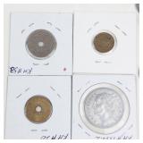 1 bag of mixed date , mixed country world coins