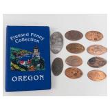 28 souvenir pressed penny collection