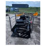 Skid Steer Hollow Wood Grabber GIYI 2026 Unused GY-HWG72