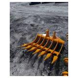 CAT305 Excavator Rake with Teeth - [Excavator Attachments] GIYI 2026 Unused