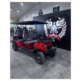 Off-Road Golf Cart SDLOOL 2026 Unused SL-GC42S (Red) Assembled and Ready to Ride!