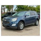 2016 CHEVROLET EQUINOX LT *All Wheel Drive | No Accidents Reported* (NO RESERVE)