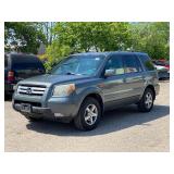 2008 HONDA PILOT EX-L * 4 Wheel Drive | No Accidents Reported* (NO RESERVE)