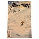 Aquaman #21 - Signed by Paul Pelletier