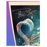 Aquaman Comic Book Cover Poster - Signed by Paul Pelletier