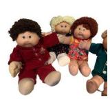 Set of Five Vintage Cabbage Patch Dolls
