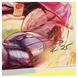 Superman Comic Book Cover Poster - Signed by Paul Pelletier