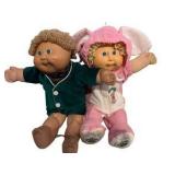 Set of Five Vintage Cabbage Patch Dolls