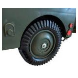 G.I. Joe Jeep w/ Trailer, Spotlight & Canon.