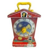 Vintage Fisher Price Toys - Clock, Camera and Record Player