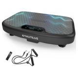 $200 Nautilus Vibratone Pro Vibration Plate Exercise Machine for Lymphatic Drainage, Muscle Activation, Full Body Workout, Circulation, Fat Loss, Strength Training, Toning, Recovery