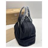 $298 Nomad Lane Carry-On Luggage Duffel Bag, Durable & Lightweight Suitcase. Bento Bag, Personal Item Weekender Travel Bag for Men & Women, Black