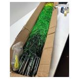 $140 PPOLB Electric Fence Netting - 47.2' H x 164' L, Portable Movable Livestock Nets Mesh for Lambs, Dogs, Deer, Larger Animals Electric Fencing for Backyards, Homesteaders, Farms Ranches, and Garden