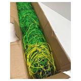$140 PPOLB Electric Fence Netting - 47.2' H x 164' L, Portable Movable Livestock Nets Mesh for Lambs, Dogs, Deer, Larger Animals Electric Fencing for Backyards, Homesteaders, Farms Ranches, and Garden