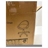 Rolling Stool   Ergonomic Swivel Seat, Adjustable Height, Ultra-Quiet Wheels, Padded PU Leather Cushion, for Salon, Office, Massage & Medical Use Khaki