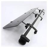 Roof Top Rack Noise Reducer Wind Fairing with Cross Bars Mount Rooftop Carrier Air Deflector 43' Universal Aerodynamic Windshield Fairing Completed Kit
