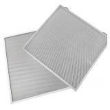 2 Pack S99010430-003 Range Hood Grease Filter Fit For Boran Nutone Range Hood AVSF136 BCSD136 BCSEK136 Series, 15-3/4' X 16-7/8' Stove Hood Vent Filter Replace 99010430-003 HPFA136