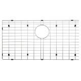 Serene Valley 29-5/16' x 16-3/8' Sink Bottom Grid, Rear Drain with Corner Radius 3/16', Sink Grids Stainless Steel NLW3017R