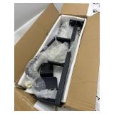$124 VEVOR Boat Trailer Steps, 4-Step, Heavy-Duty Boat Trailer Steps with Handle, Non-Slip Surface, 3 Mounting Angle Options, Carbon Steel Ladder Suitable for 3' x 3'/3' x 5'/4' x 4' Frame, Bottom Mou