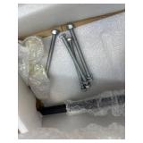 $124 VEVOR Boat Trailer Steps, 4-Step, Heavy-Duty Boat Trailer Steps with Handle, Non-Slip Surface, 3 Mounting Angle Options, Carbon Steel Ladder Suitable for 3' x 3'/3' x 5'/4' x 4' Frame, Bottom Mou