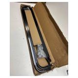 Bed Slats Center Support System | Adjustable Length & Height Tubular Steel with 4 Legs | Fits Full, Queen, King & California King Bed Frames