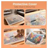 ALL4JIG 2000 Pieces Rotating Puzzle Board with 6 Drawers and Cover,28.50'x40.16'Portable Wooden Jigsaw Puzzle Table for Adults,Lazy Susan Spinning Puzzle Boards Gift for mom,Surface for Lego Building