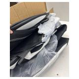 $230 Suitable for Tesla Model 3 Seat Covers, Waterproof Faux Leather Car Seat Covers Full Set forTesla Model 3 2023 2022 2021 2020 2019 2018 2017 (Black+ White)