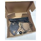 Corner Shower Caddy Tension Pole, 4 Tier Rustproof Shower Tension Rod Organizer, Adjustable 25-125 Inch Bathroom Shower Organizer Shelves for Bathtub Shampoo Storage, Black