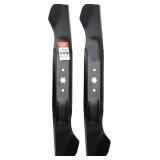Hipa 2-Pack 942-04244A High Lift Mower Blades 6-Point Star Set for Cub Cadet Troy Bilt 46 inch Mower,XT1 LT46 LTX1045 LTX1046 46' Deck Lawn Mower Models Replace for 942-04290 942-04244 942-04290A