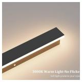 $160 2 Pack 40Inch Long Outdoor LED Wall Lights 3000K Modern Exterior Wall Light Fixtures IP65 Waterproof for House Porch Courtyard