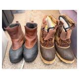 Men’s Cabela Work boots Lot of 2 size 11 1/2
