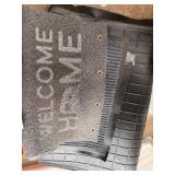 Lot of Three Heavy Duty Welcome Door Mats.
