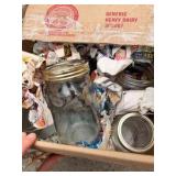 Approx 6 Mason Jars in box.