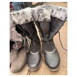 Lot of 4 Woman’s Size 9 Boots (Some New)